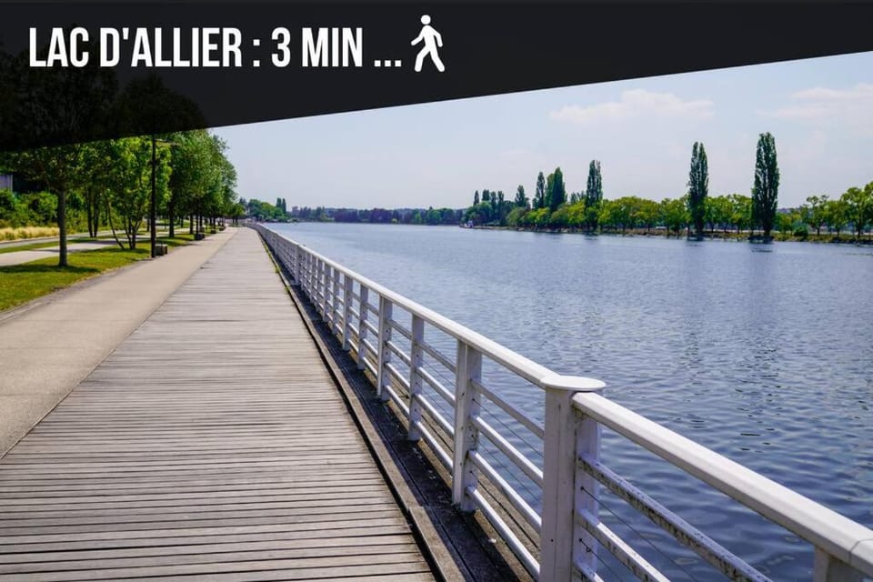 Villa Vichéia - Appartement 21 - Lumineux - Paisible - Proximité Lac et Parcs Apartment in Auvergne-Rhône-Alpes