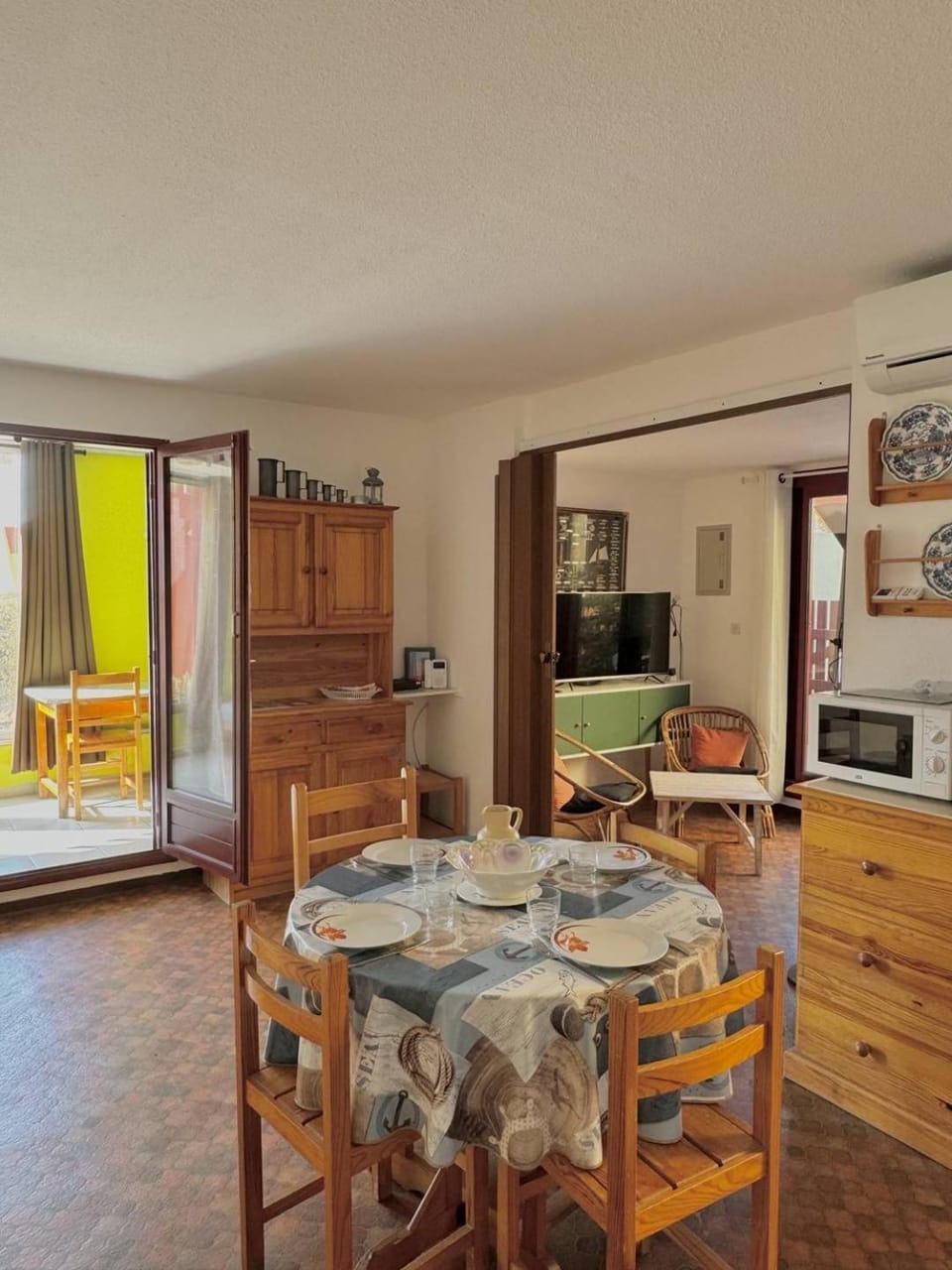 Agréable appartement en rez de chaussée 100m de la plage 4PCV11 Apartment in Le Barcarès