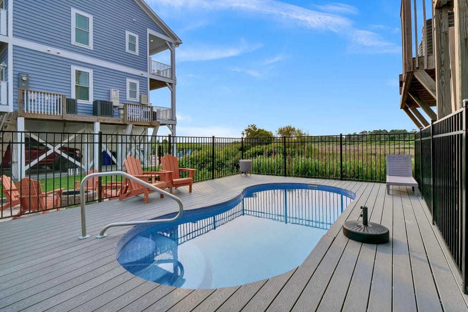 Oceanside Oasis by Sea Scape Properties House in North Topsail Beach