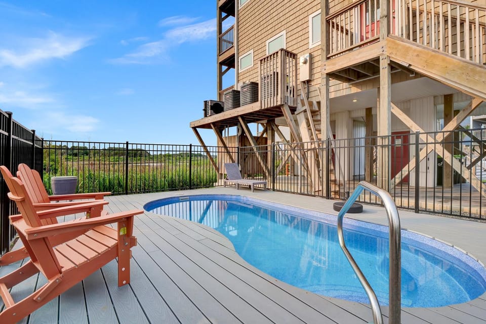 Oceanside Oasis by Sea Scape Properties House in North Topsail Beach