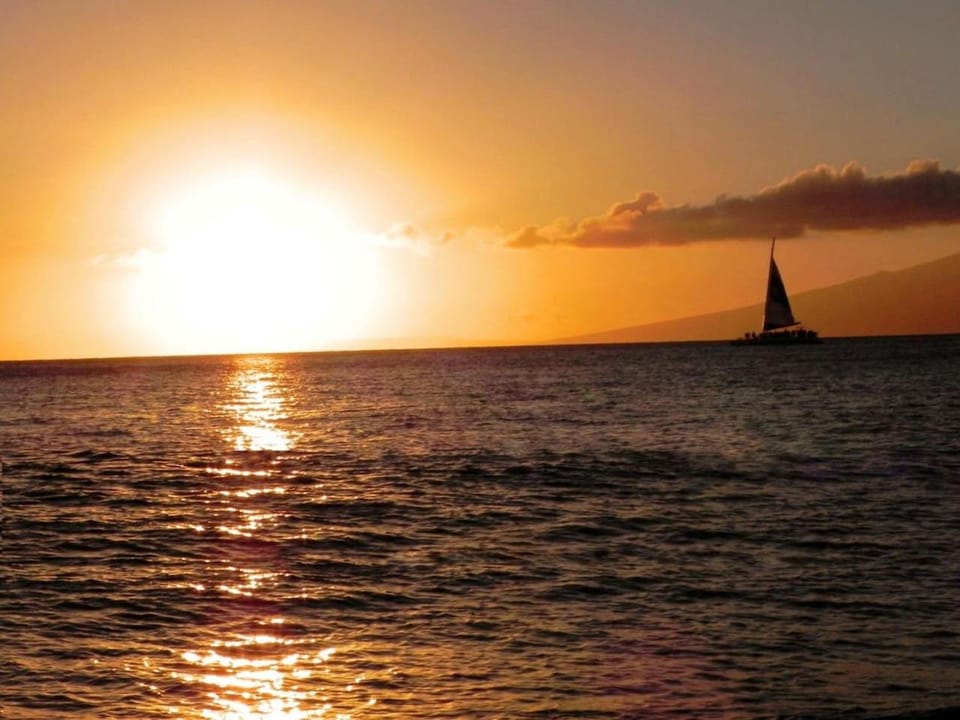 Sea view, Sunset