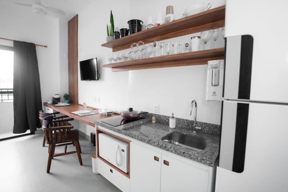 Studio em Pinheiros - 2 Quadras da Faria Lima e Vila Madalena Apartment in Sao Paulo City