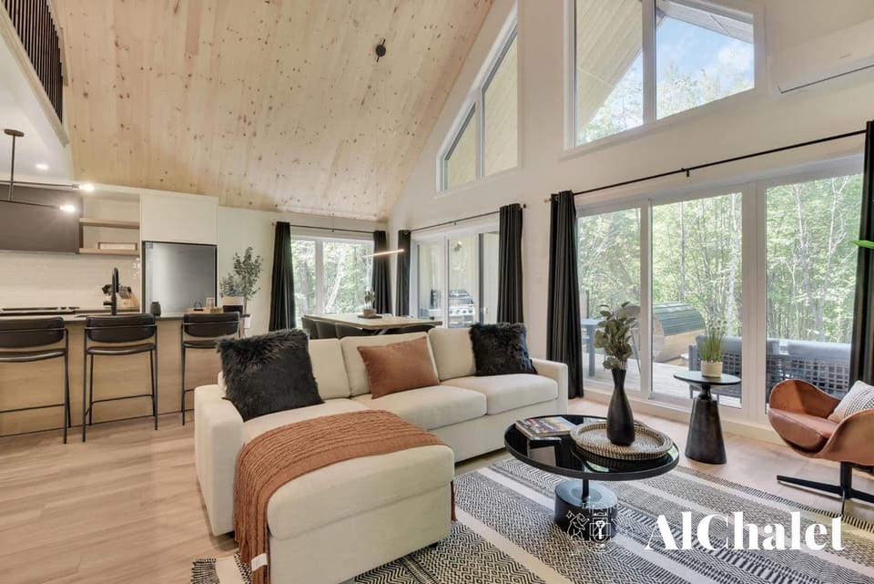 Le Scandinave - Détente avec Sauna et Spa privé Chalet in Quebec