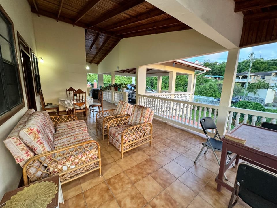 Patio, Day, View (from property/room), Balcony/Terrace, Seating area, Garden view