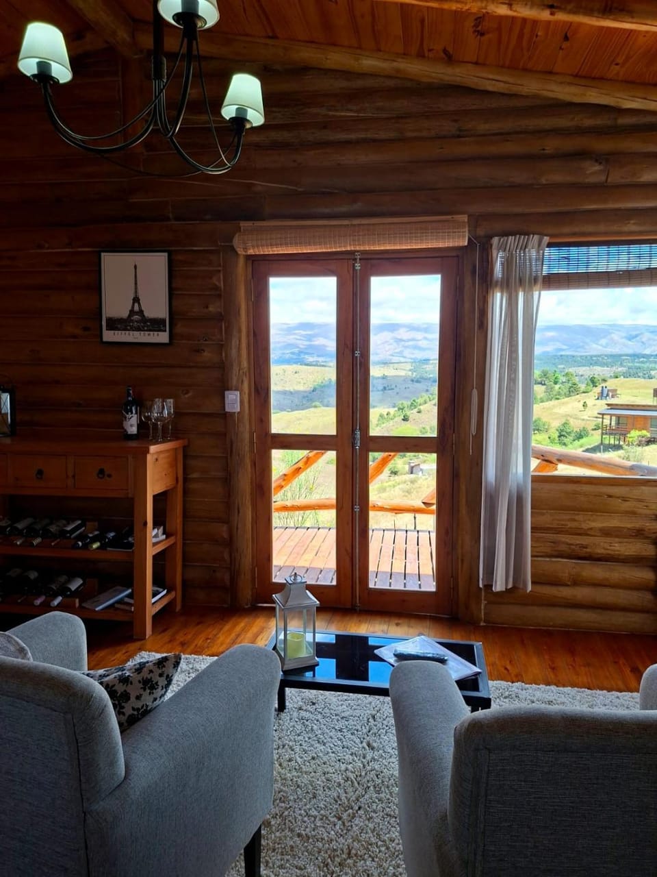 View (from property/room), Living room, Mountain view