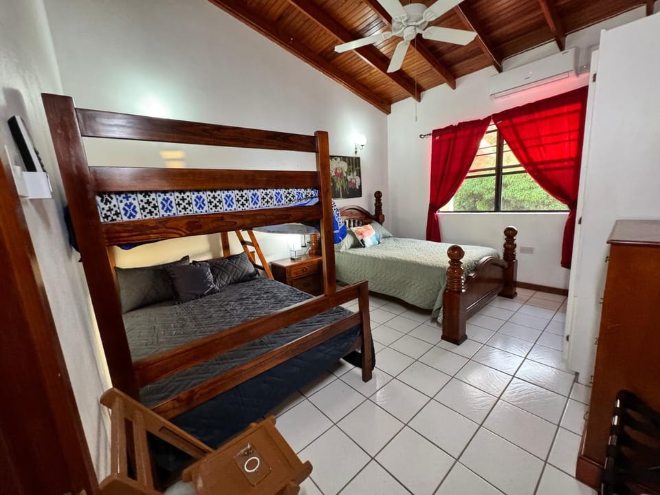 Bed, Photo of the whole room, Bedroom, bunk bed