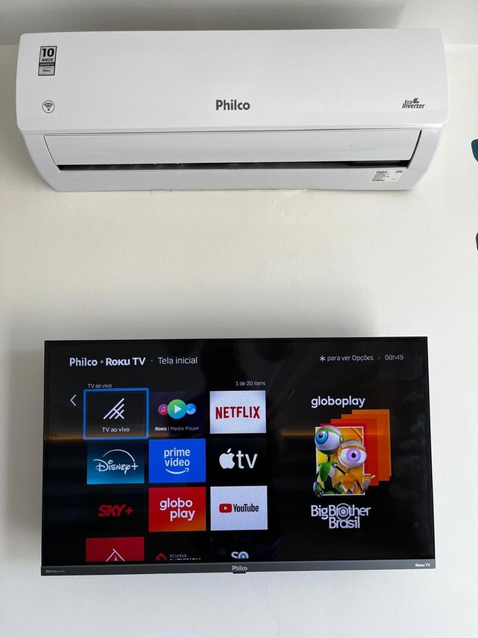 TV and multimedia, air conditioner