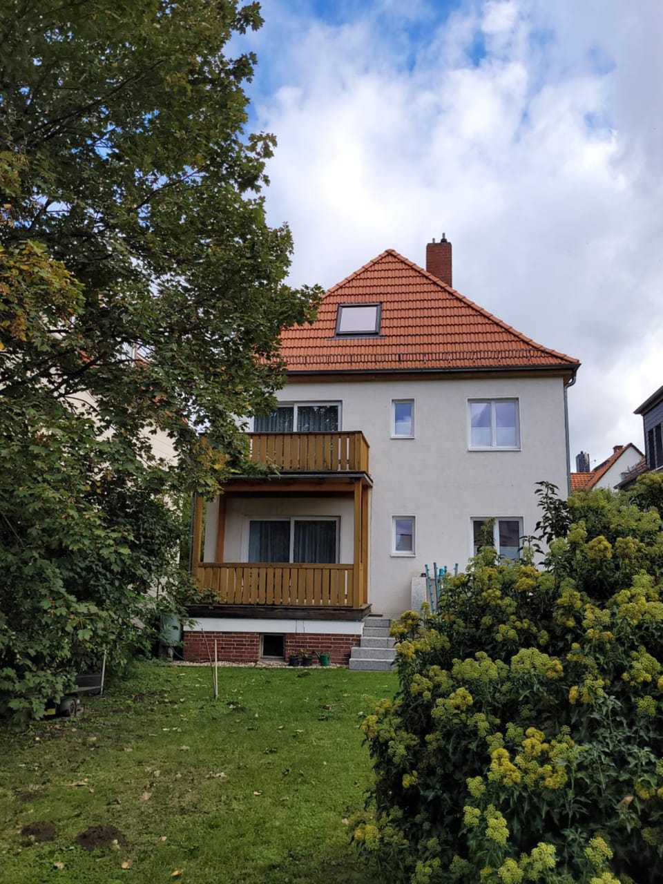 Property building, Garden