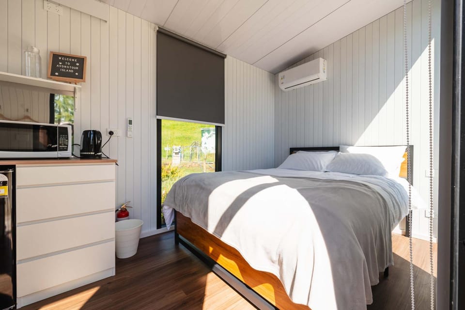 Henge Cabin by Tiny Away Cabin in Taranaki, New Zealand