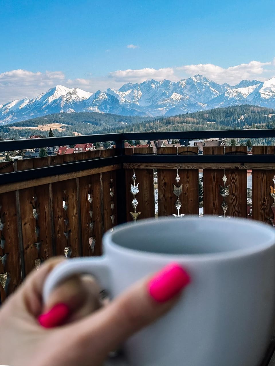 Day, Natural landscape, View (from property/room), Balcony/Terrace, Mountain view