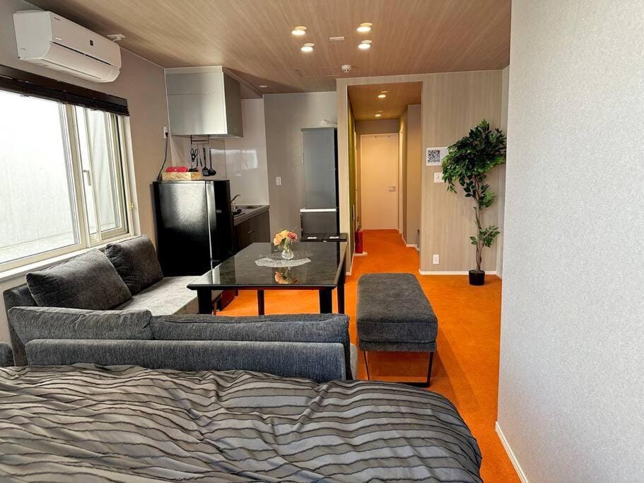 Living room, Bedroom