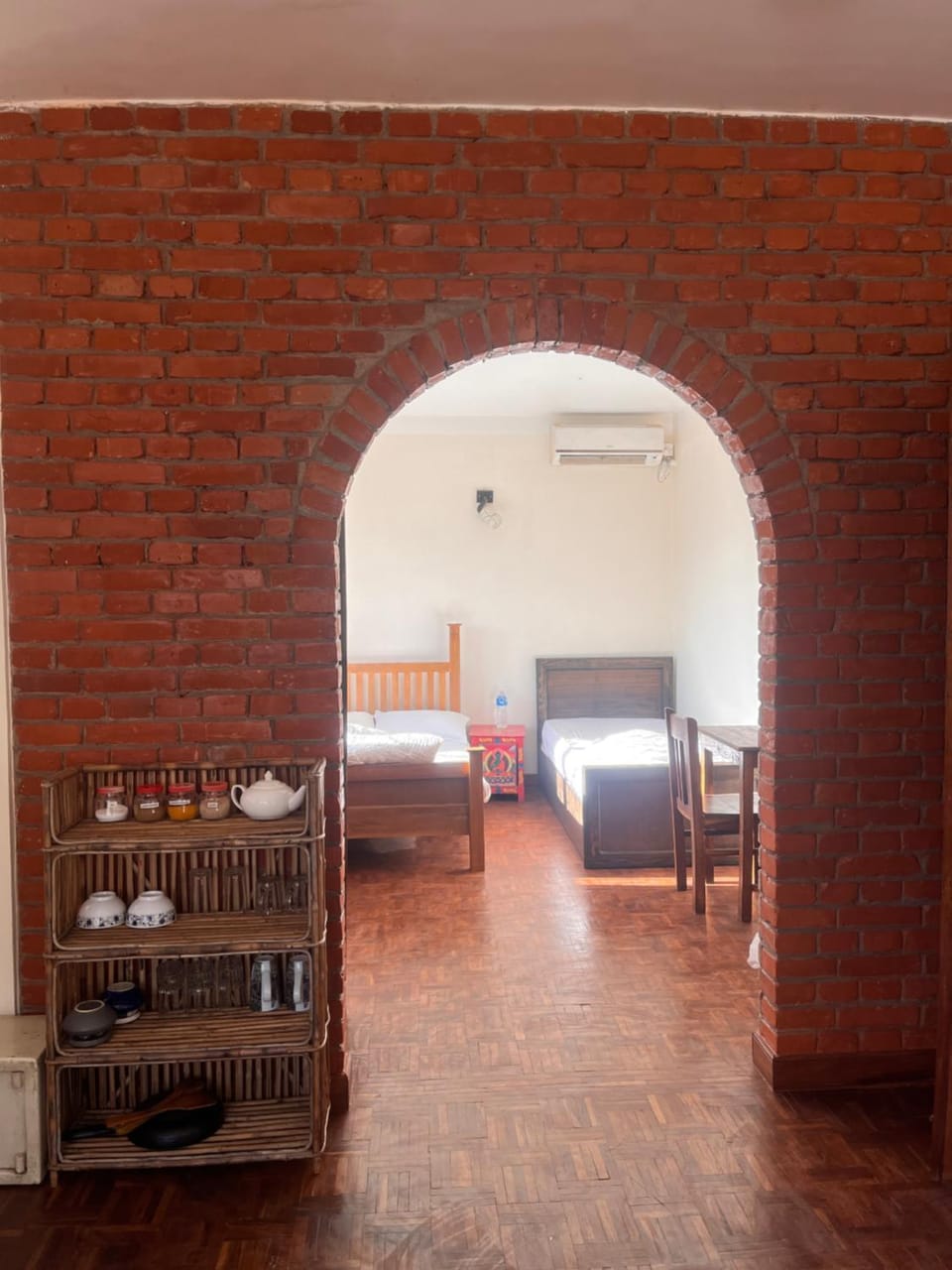 Bed, Kitchen or kitchenette