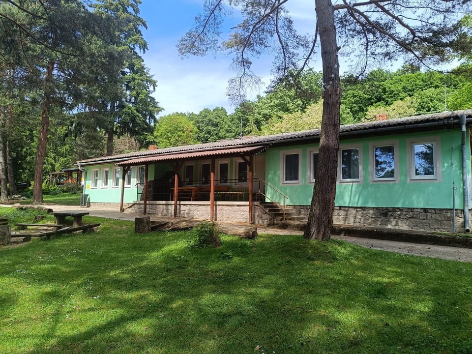 Property building, Garden view
