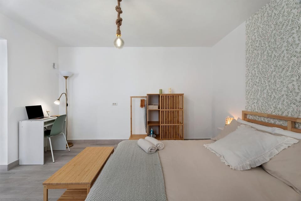 Property building, Living room, Bedroom