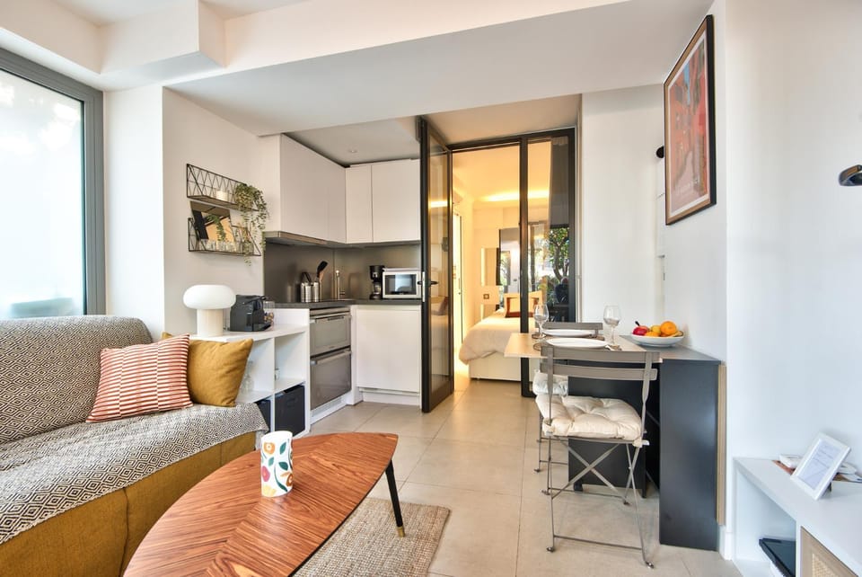 Studio avec grande terrasse YourHostHelper Apartment in Villefranche-sur-Mer