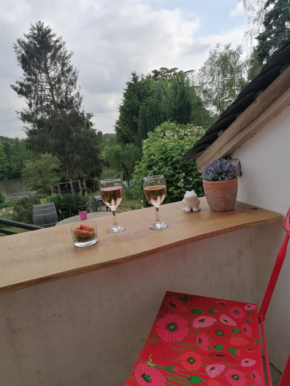 Balcony/Terrace, River view
