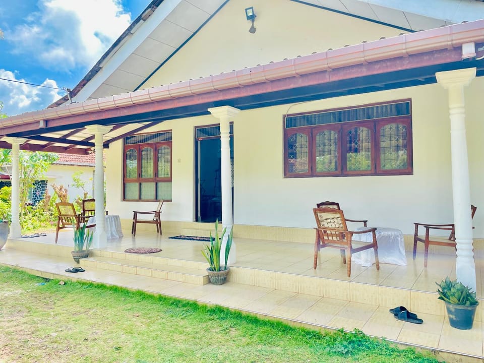 Property building, Garden view