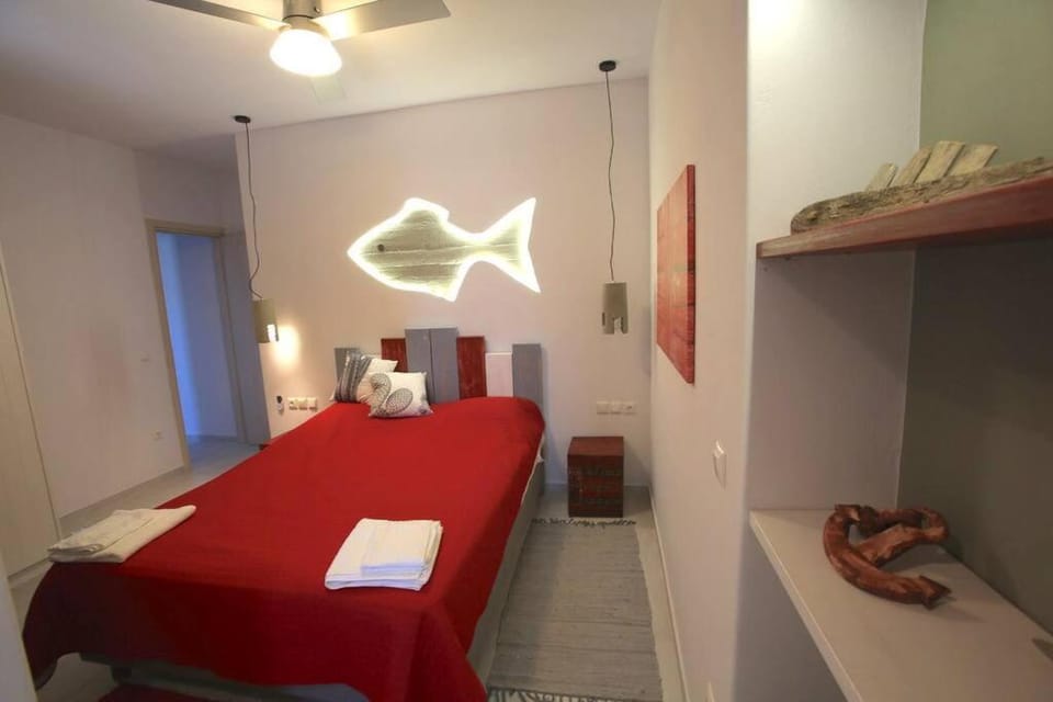 Pi Beach house- Kea Villa Rent - Kastellakia Bay Villas Apartment in Kea-Kythnos