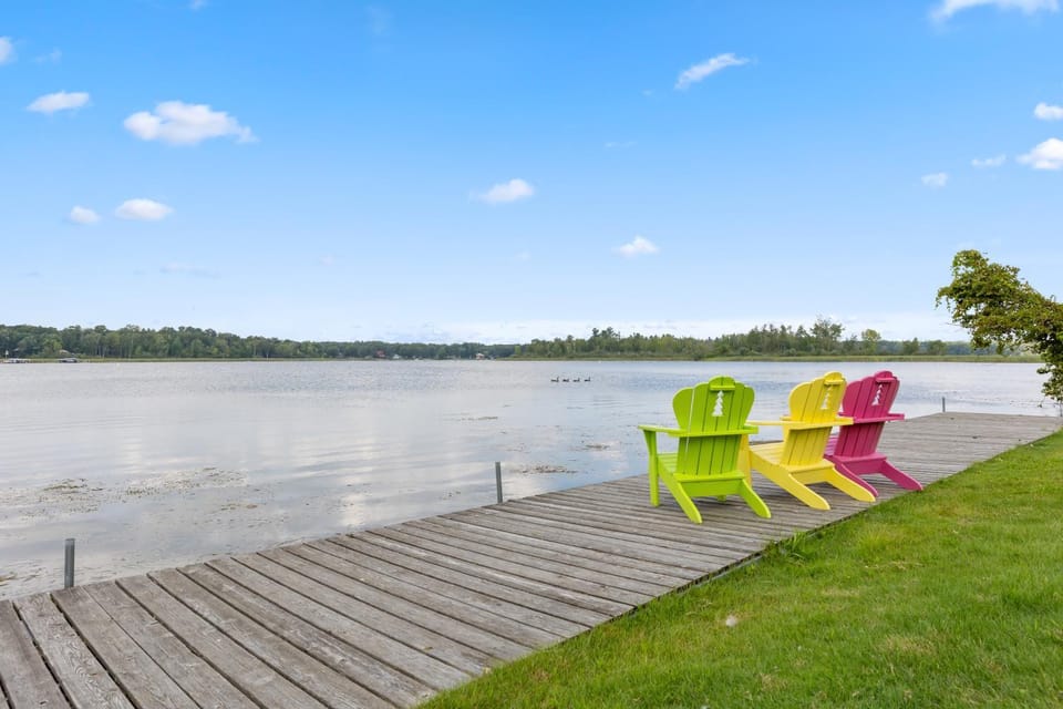 Natural landscape, Lake view