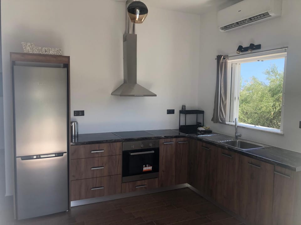 Kitchen or kitchenette, dishwasher, minibar, oven, stove