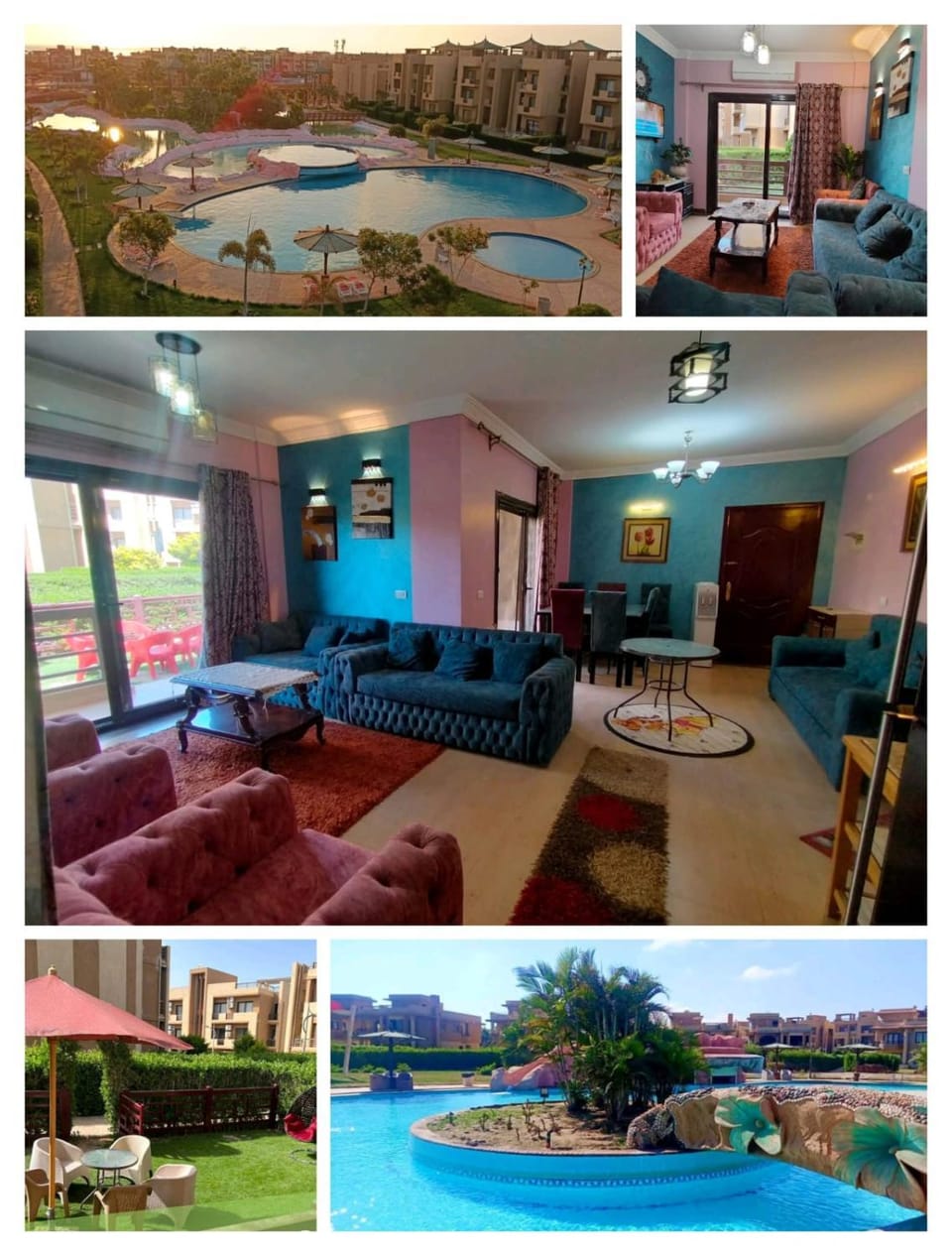 قرية بلو باي اسيا blue bay Apartment in South Sinai Governorate