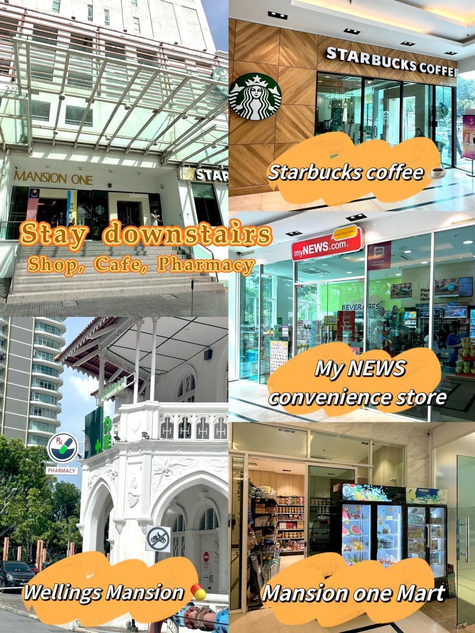 Property building, Restaurant/places to eat