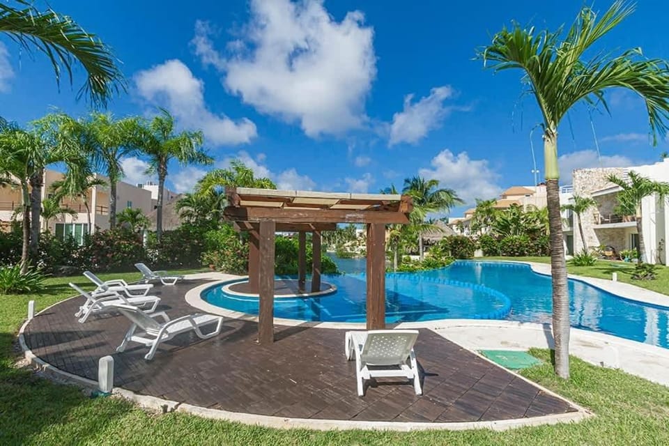 2BR Apt with Lagoon View in Puerto Aventuras Apartment in State of Quintana Roo