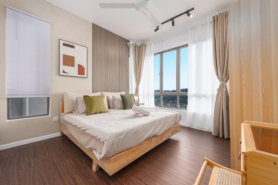 Bed, Bedroom, wardrobe, dryer