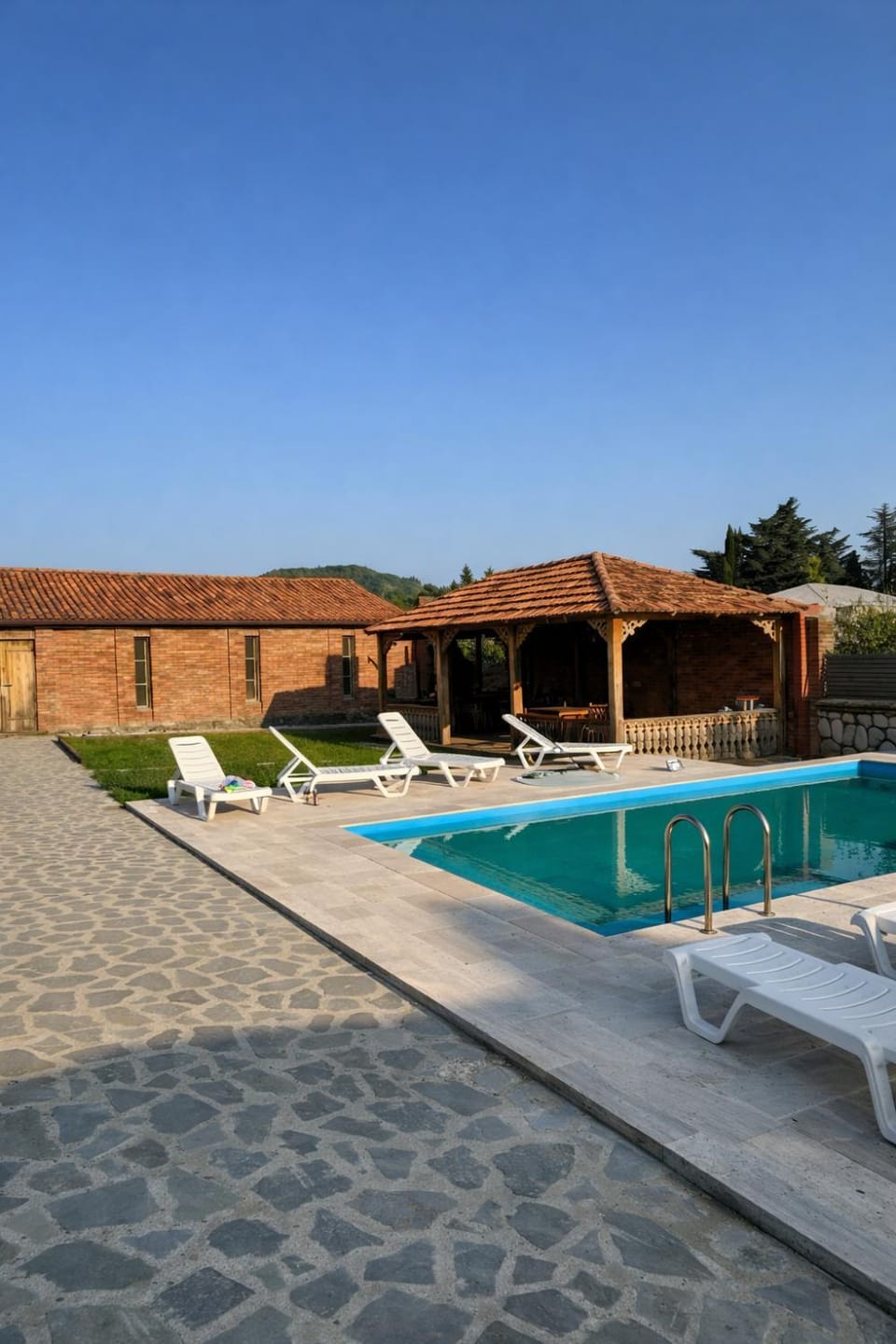 Pool view, Swimming pool