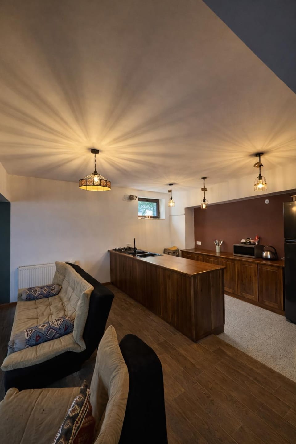 Kitchen or kitchenette, Living room, kitchen