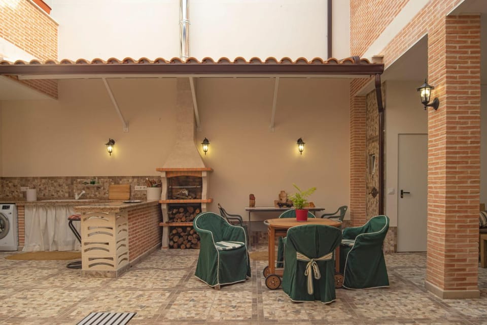 Property building, Patio