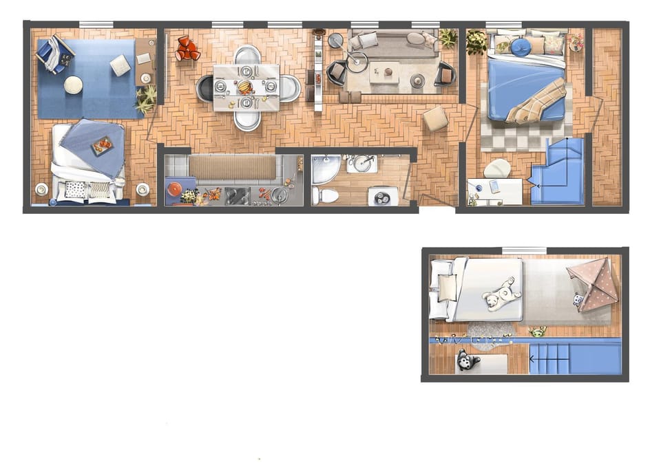 Photo of the whole room