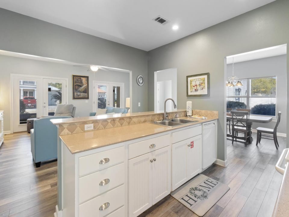 Kitchen or kitchenette, Living room, Seating area, Dining area, dishwasher, furniture