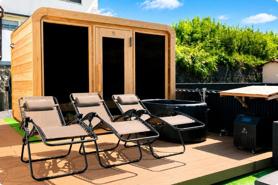 Sauna, Balcony/Terrace