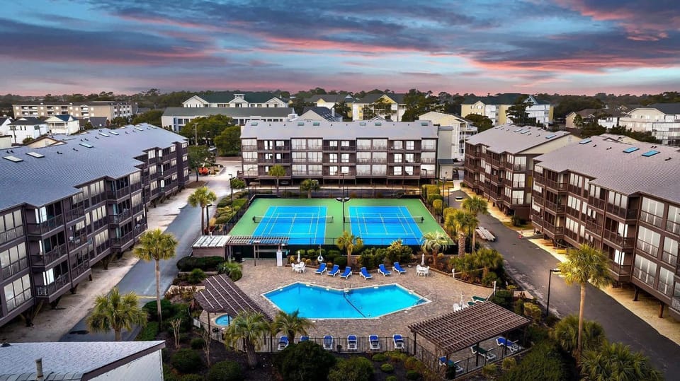 Sea Blue Suite at Tilghman w Pool and Pickleball House in North Myrtle Beach