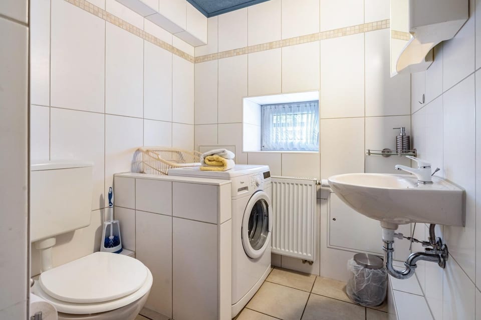 Bathroom, Living room