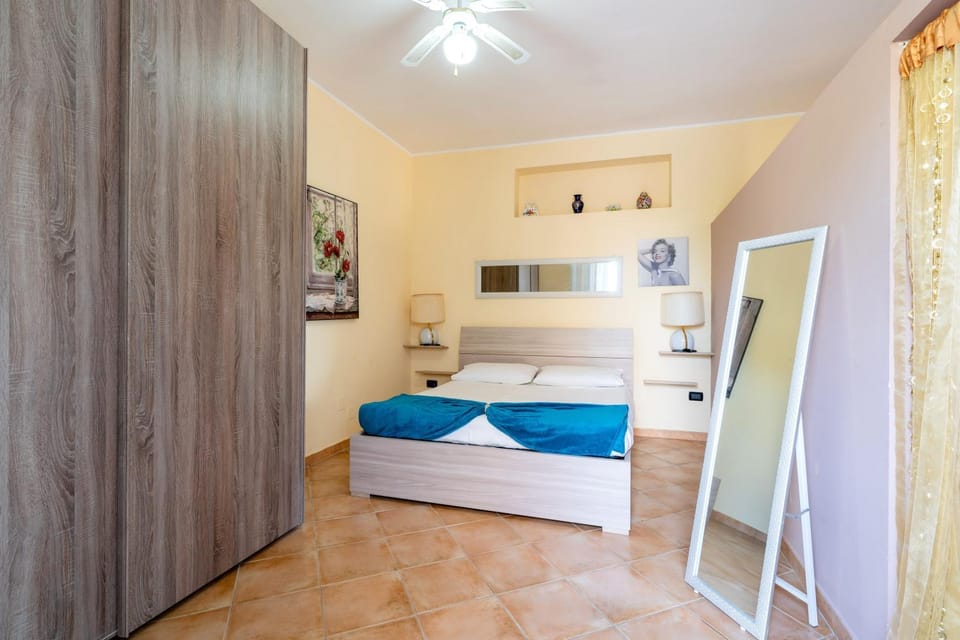 Property building, Living room, Bedroom