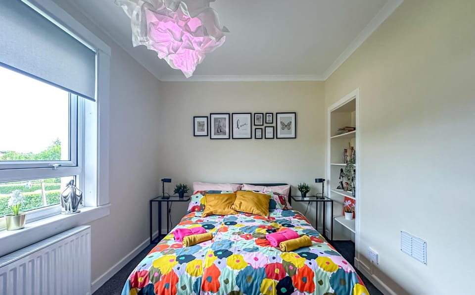 Colourful life-house near Glasgow House in Scotland