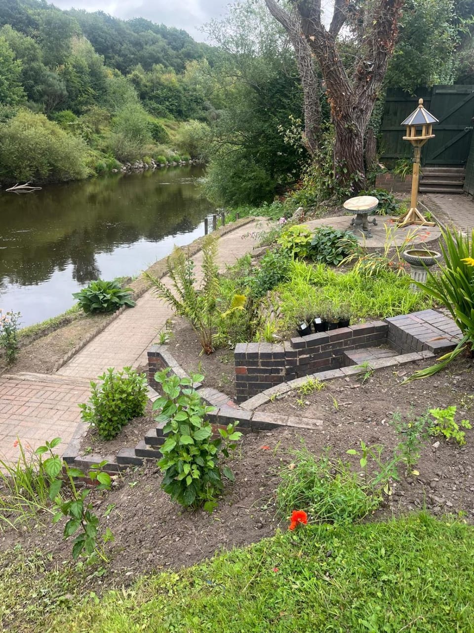 Garden, Balcony/Terrace, Garden view, River view