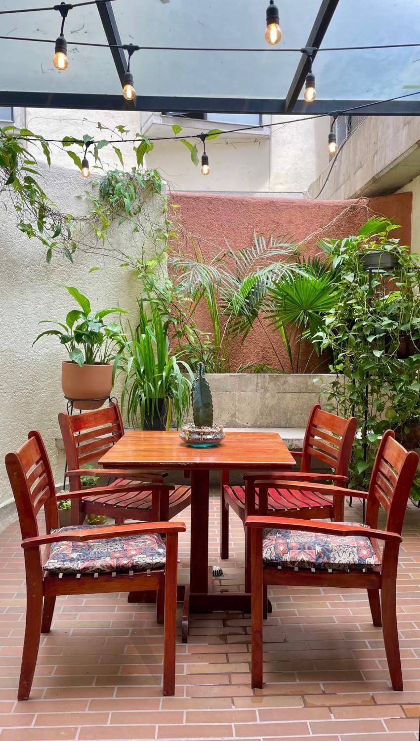 Patio, Garden view