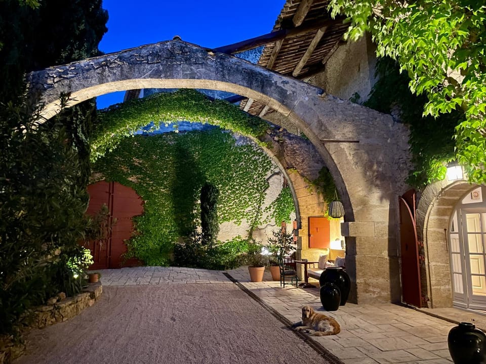 Night, Garden view
