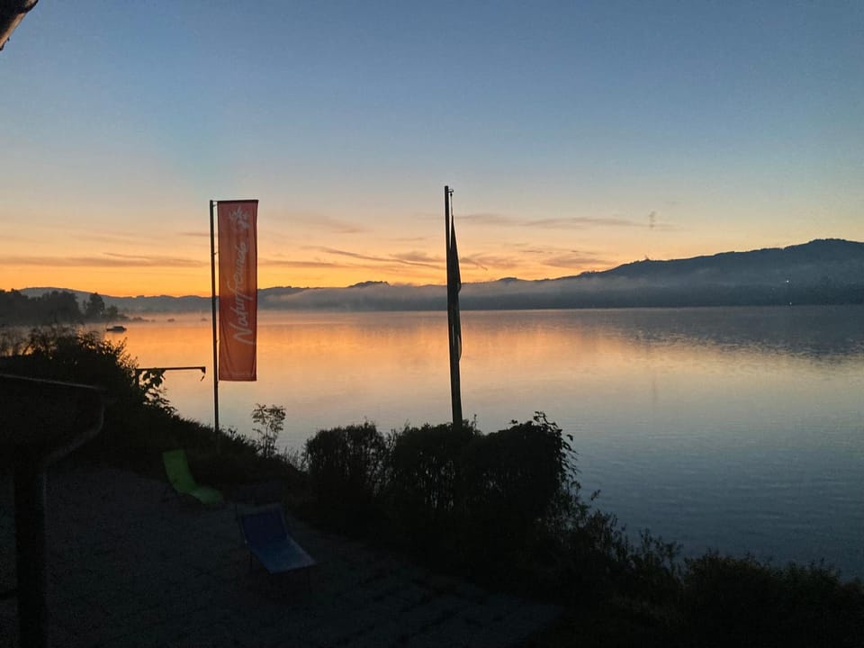 Lake view, Sunrise