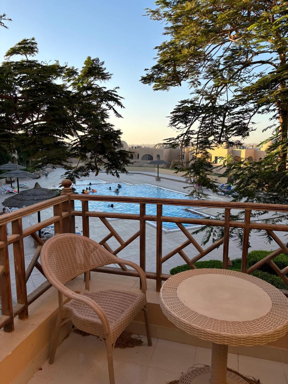 Day, View (from property/room), Balcony/Terrace, Seating area, Pool view, Swimming pool