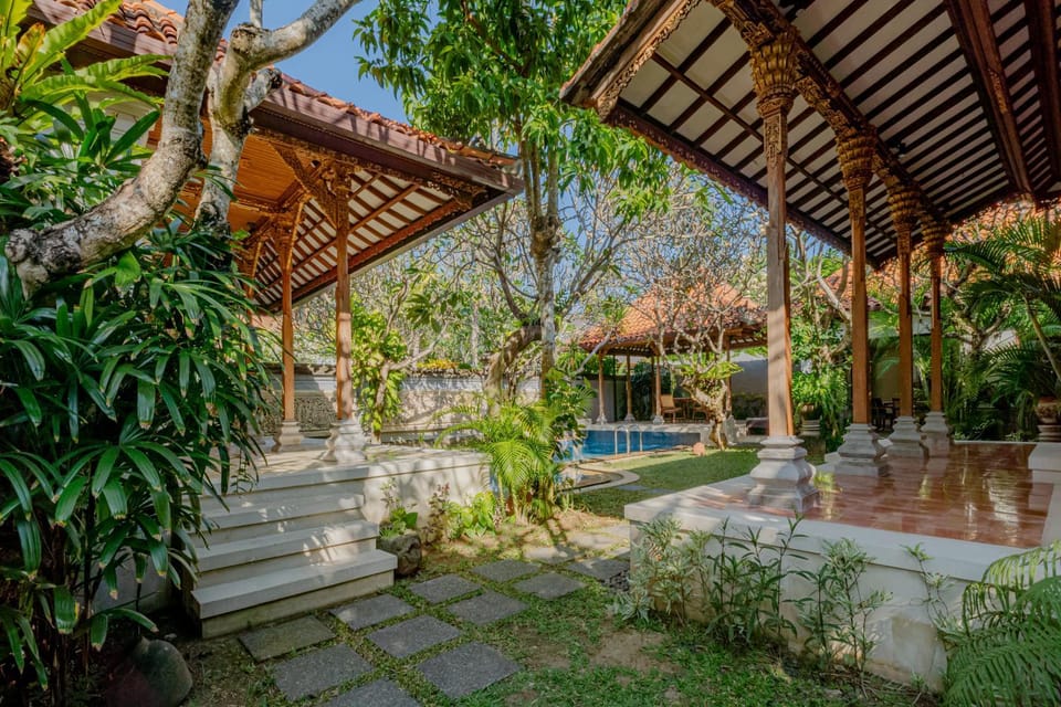 Patio, Day, Garden, Garden, Garden view, Pool view, Swimming pool