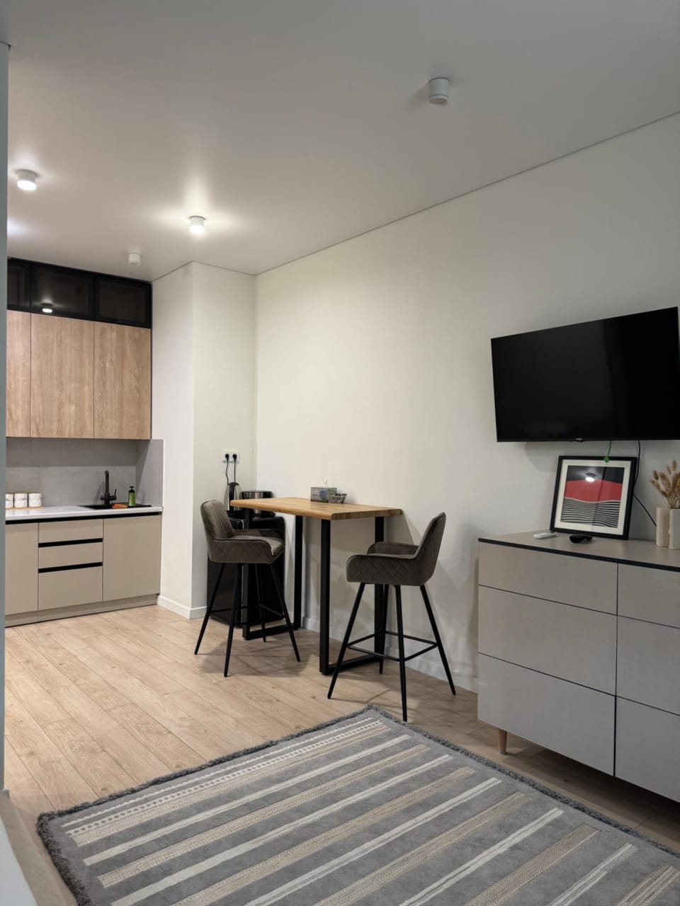 Mountain Vista Studio Apartment in Almaty