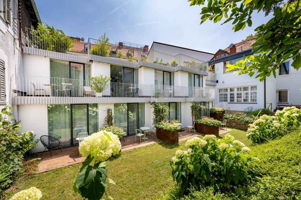 Property building, Garden
