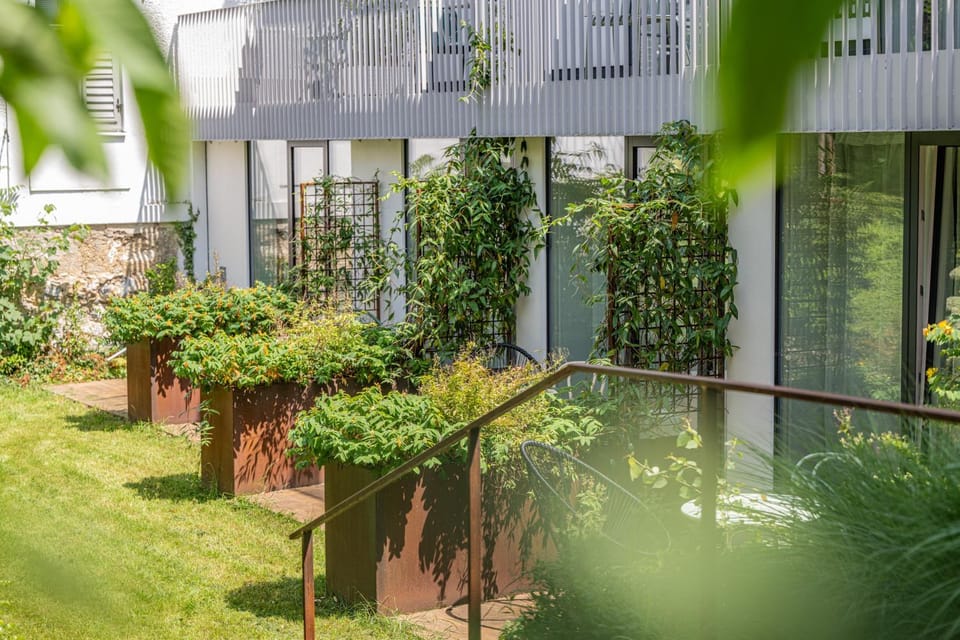 Property building, Garden