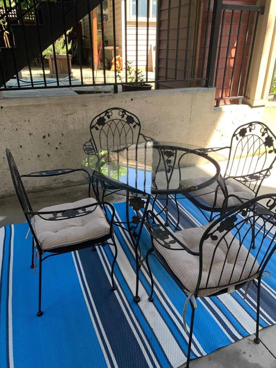 Property building, Patio