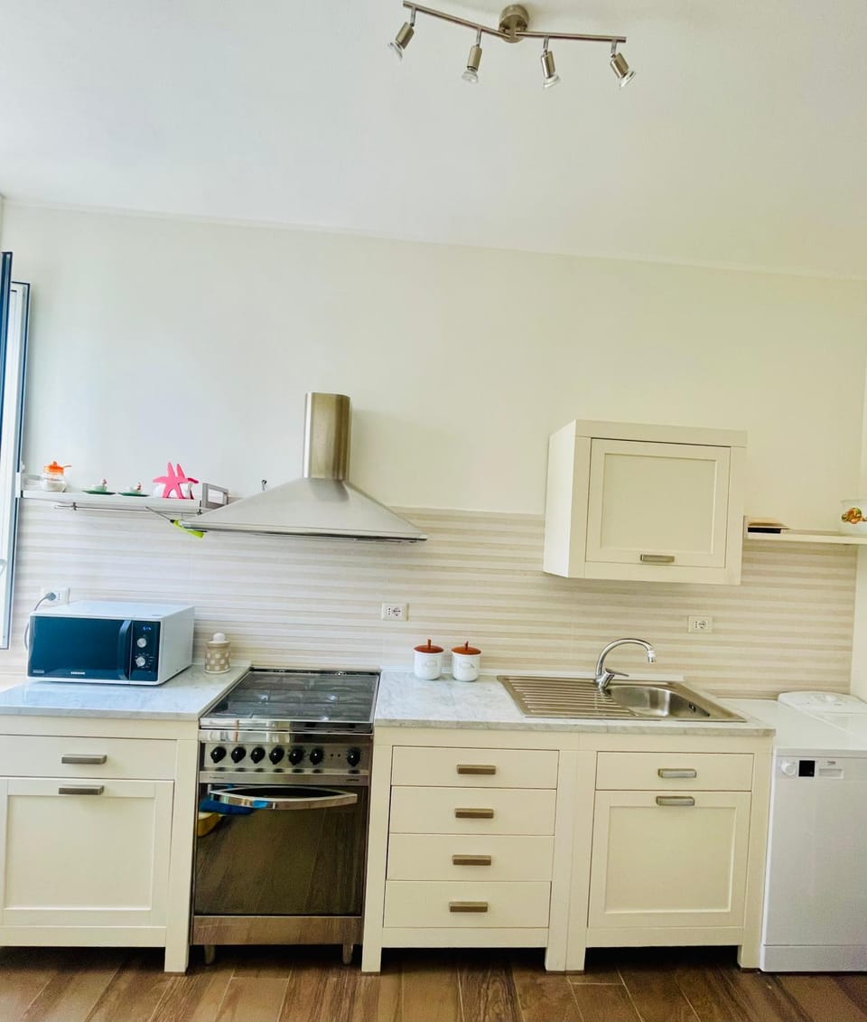 Kitchen or kitchenette, dishwasher, oven, washing machine