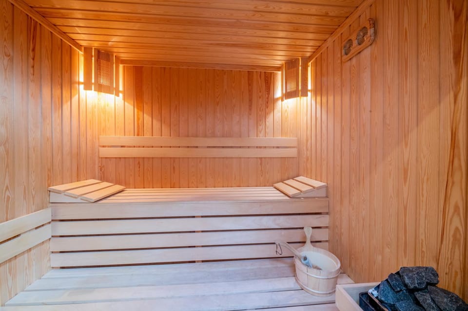 Property building, Sauna, Sauna, On site